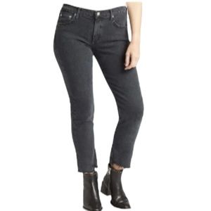 Agolde Women's Straight Leg Jeans - Black